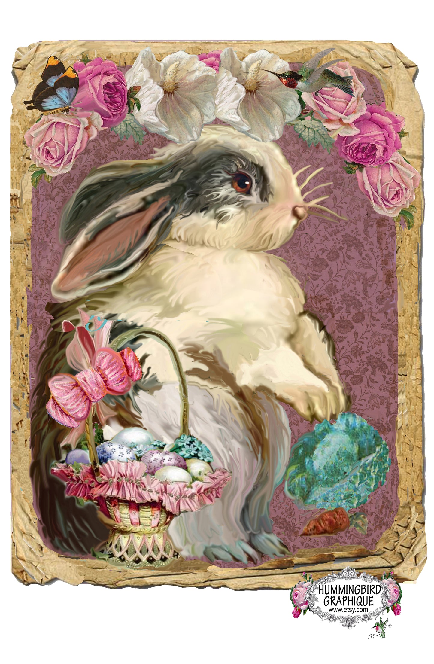 #17 MAGNIFIQUE LAPIN VINTAGE - Lapins