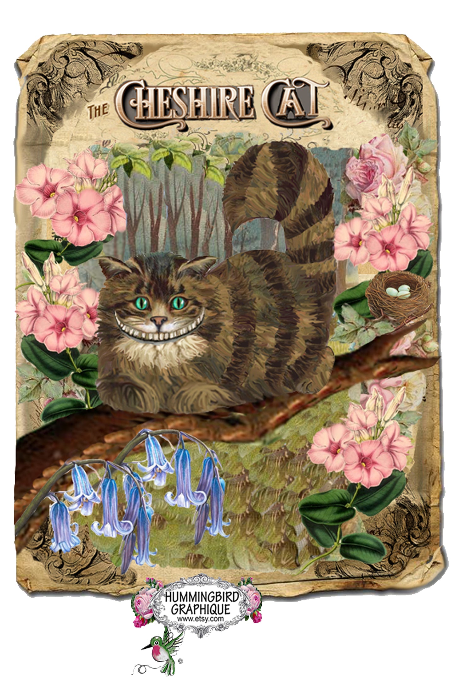 #33 LE JOLI CHAT DU CHESHIRE - Alice au pays des merveilles