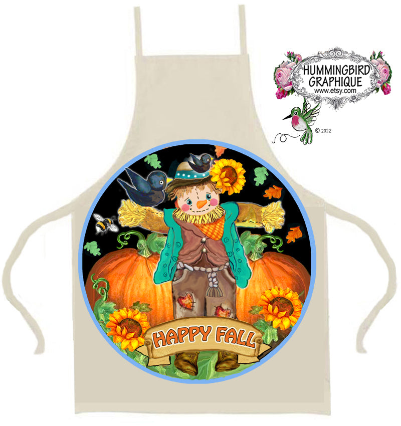 #1127 PRÉCIEUX ACCROCHE-PORTE CERCLE ÉPOUVANTAIL HAPPY FALL - ACCROCHE-PORTE