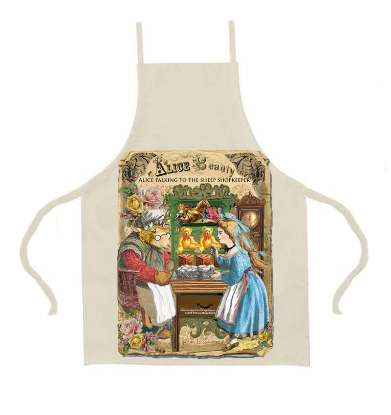 #503 ALICE IN WONDERLAND TALKING TO THE SHEEP SHOPKEEPER- ALICE IN WONDERLAND