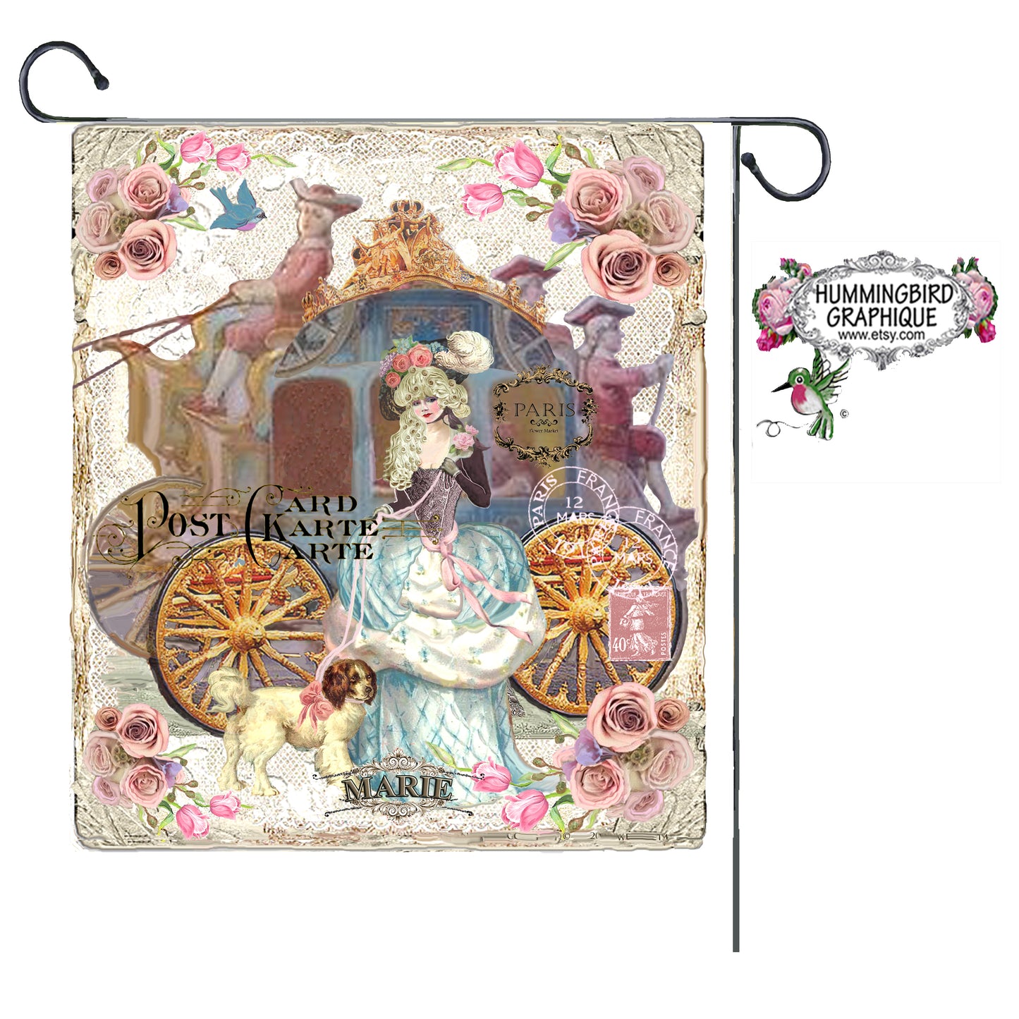 #203 MARIE ANTOINETTE HORSES AND CARRIAGE - MARIE ANTOINETTE
