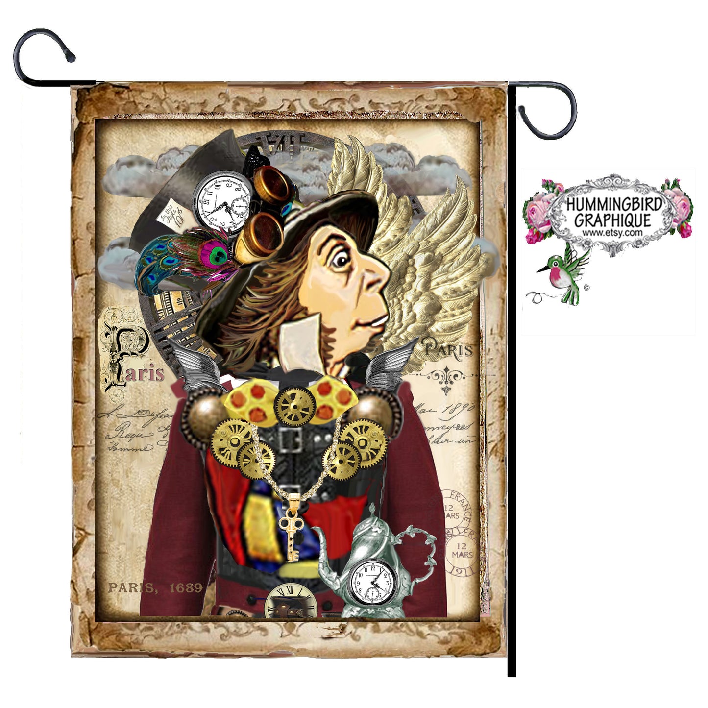 #364 ALICE AU PAYS DES MERVEILLES LE CHAPELIER FOU STEAMPUNK - STEAMPUNK