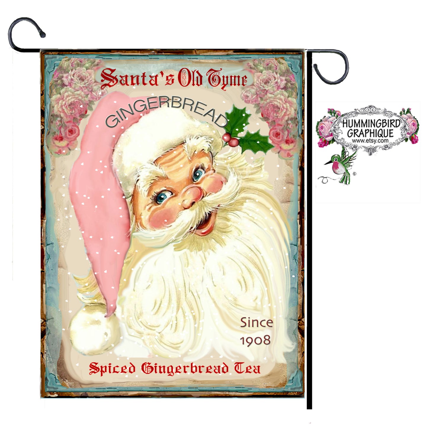 #392 SANTA'S OLD TYME GINGERBREAD SPICED TEA - CHRISTMAS