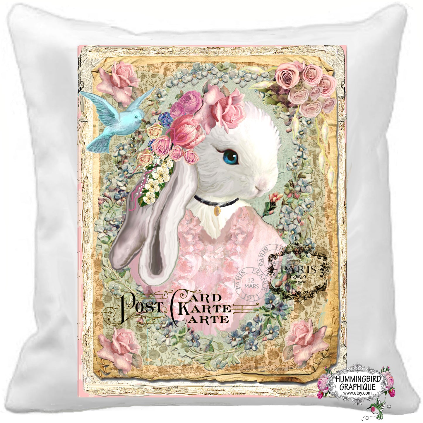 #219 MAGNIFIQUE LAPIN MME COTTONTAIL - LAPINS