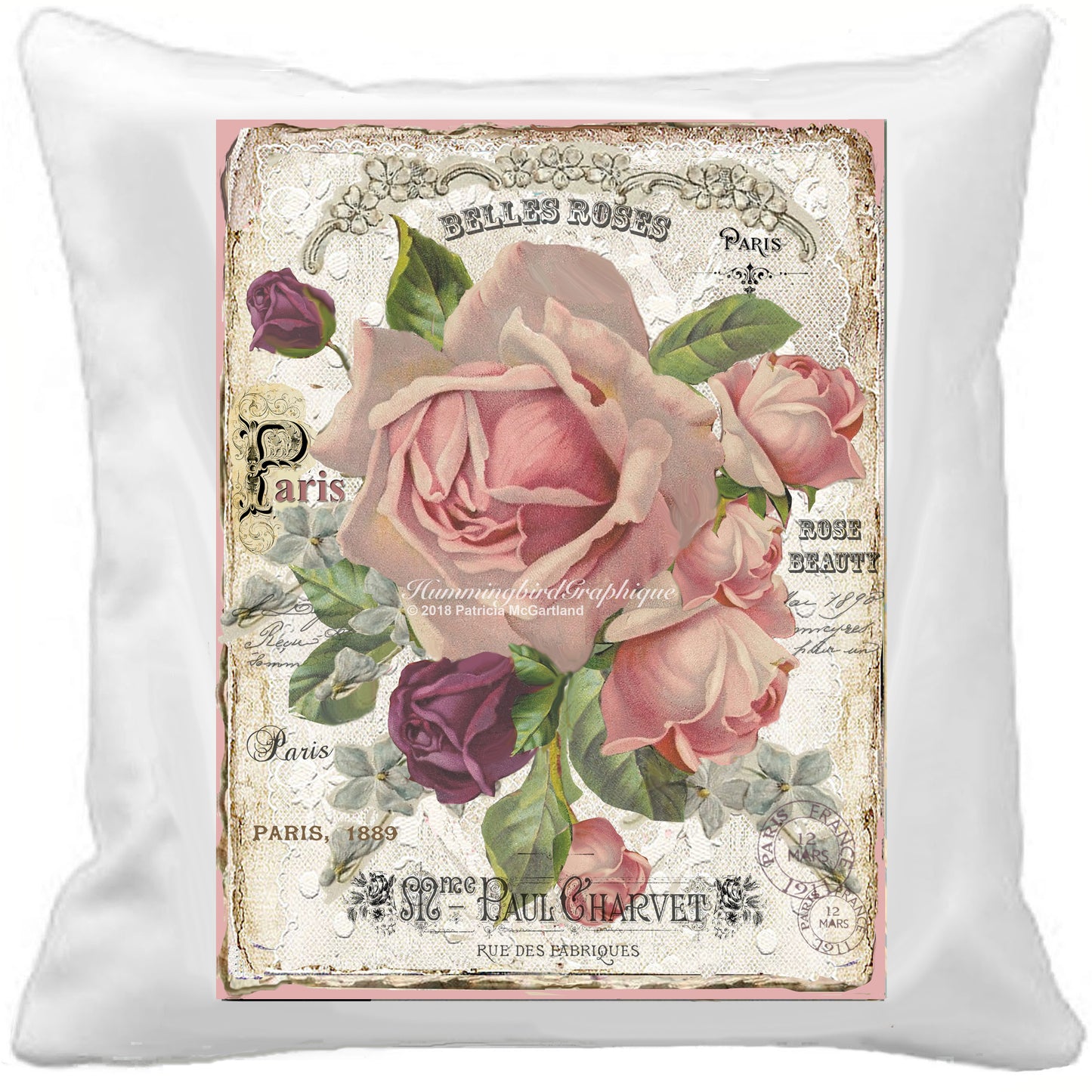 #298 BEAUTIFUL ENCHANTED ROSE BEAUTY - BEAUTIFUL SHABBY IMAGE