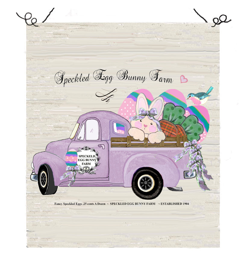 #467 CHARMANTE FERME DE LAPIN AUX OEUFS MACHINES - LAPINS