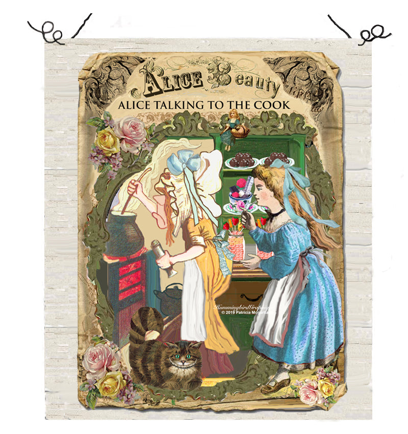 #507 ALICE AU PAYS DES MERVEILLES PARLE AU CUISINIER - ALICE AU PAYS DES MERVEILLES