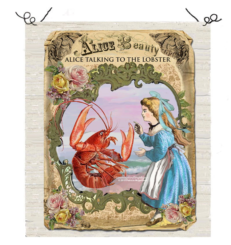 #504 ALICE AU PAYS DES MERVEILLES PARLE AU HOMARD - ALICE AU PAYS DES MERVEILLES