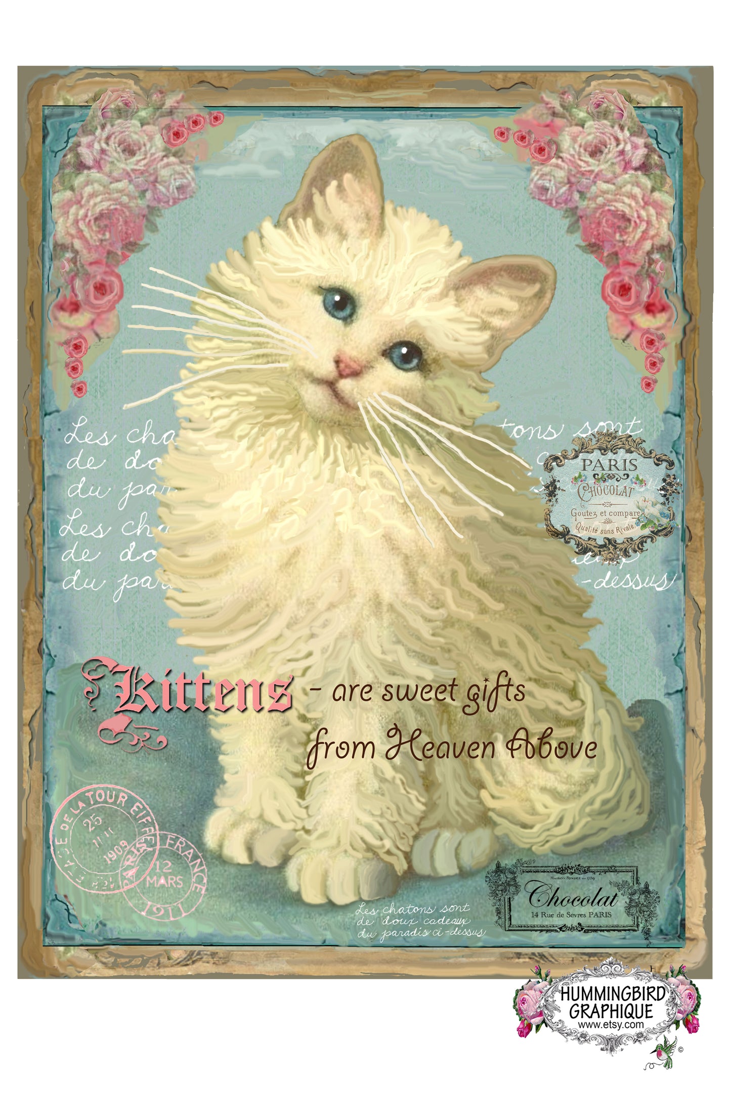 #163 KITTENS ARE BEAUTIFUL GIFTS FROM HEAVEN - ANIMALS