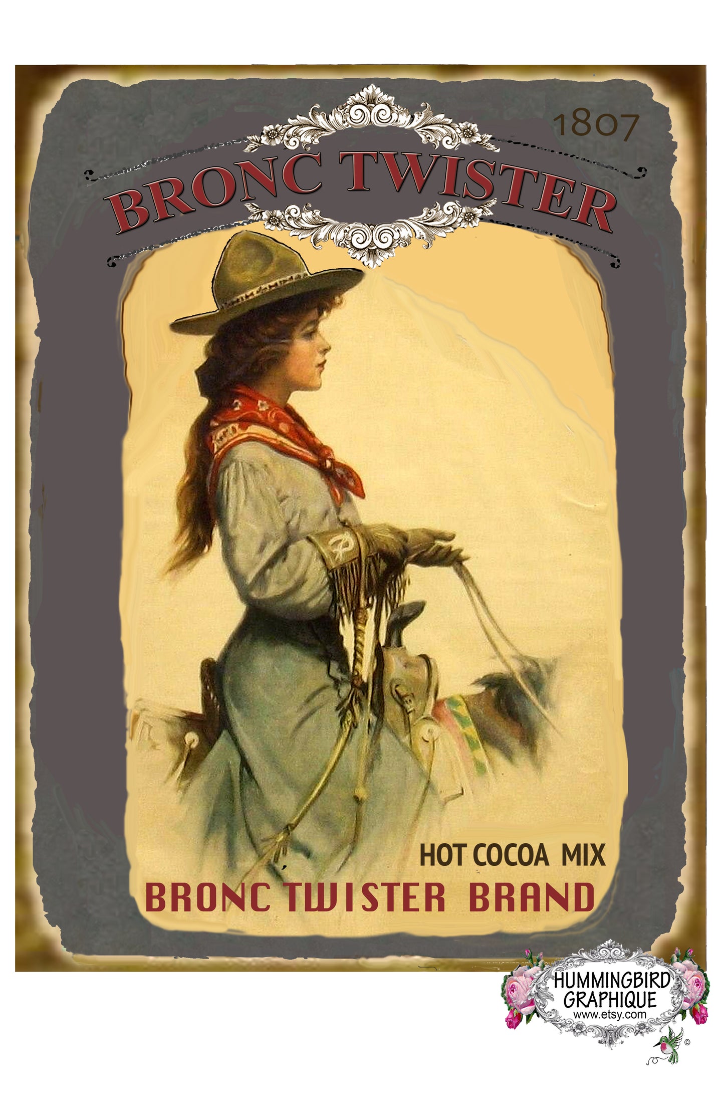 #236 BRONC TWISTER COWGIRL- COWGIRLS