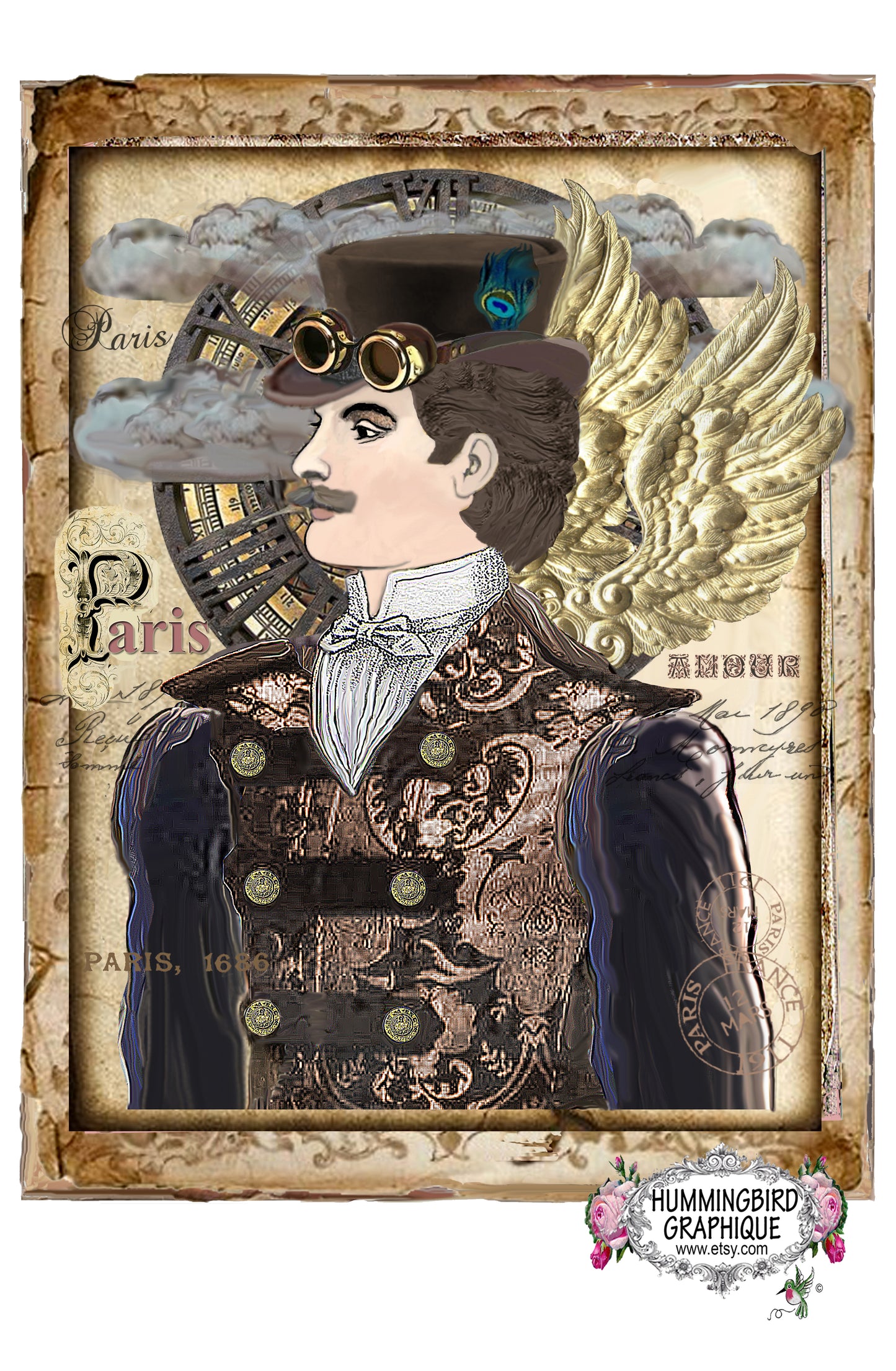 #336 L'HOMME STEAMPUNK DU VIEUX TEMPS - STEAMPUNK