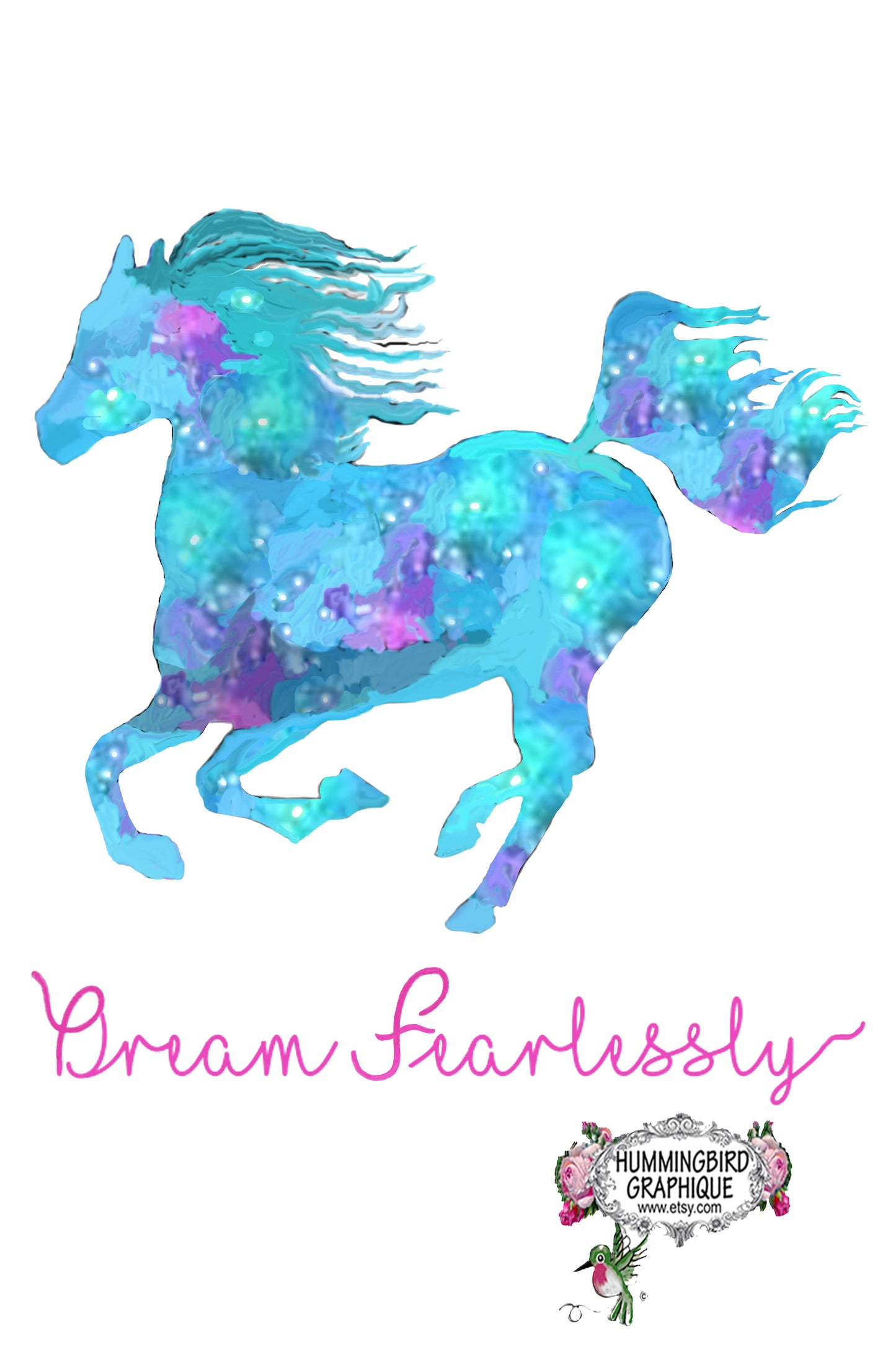 #441 DREAM FEARLESSLY WILD ONE HORSE - ANIMALS