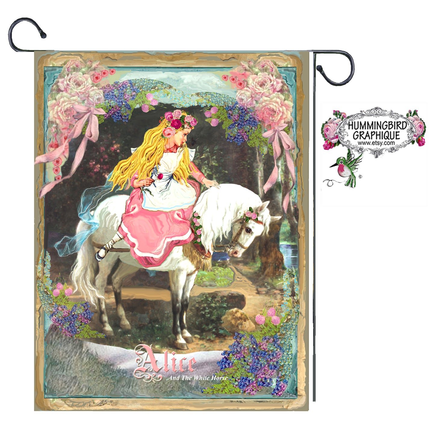 #167 ALICE AND THE WHITE HORSE - ALICE IN WONDERLAND