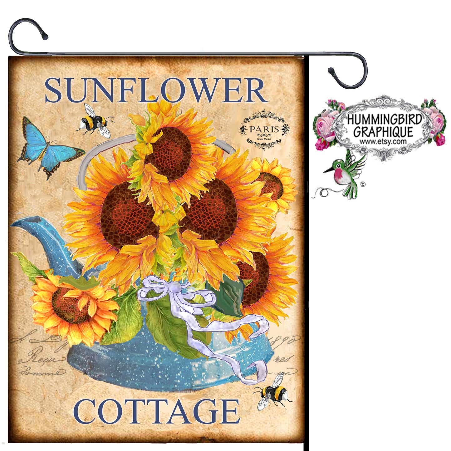 #1162 CHALET TOURNESOL - IMAGE DE CAMPAGNE