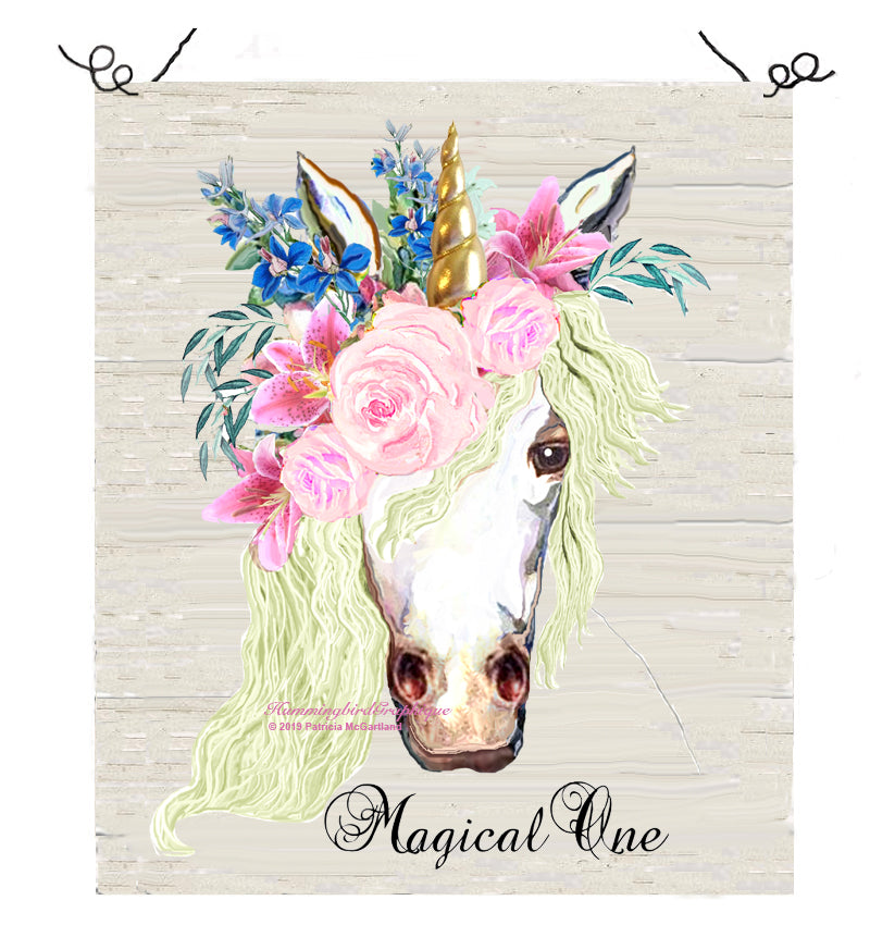 #463 BEAUTIFUL MAGICAL ONE UNICORN - ANIMALS